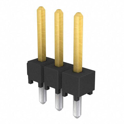 TSW-103-23-S-S by Samtec Inc. - CONNECTOR HEADER VERT 3POS 2.54MM