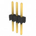 TSW-103-26-G-S by Samtec Inc. - CONNECTOR HEADER VERT 3POS 2.54MM