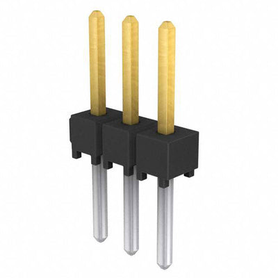 TSW-103-08-S-S by Samtec Inc. - CONNECTOR HEADER VERT 3POS 2.54MM