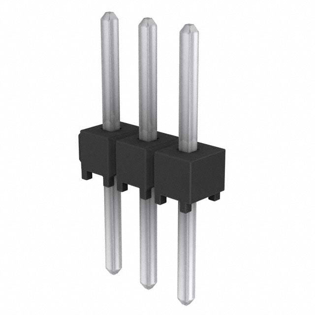 TSW-103-26-T-S by Samtec Inc. - CONNECTOR HEADER VERT 3POS 2.54MM