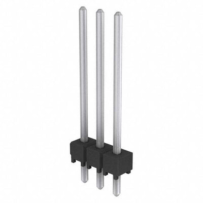 TSW-103-17-T-S by Samtec Inc. - CONNECTOR HEADER VERT 3POS 2.54MM