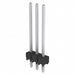 TSW-103-17-T-S by Samtec Inc. - CONNECTOR HEADER VERT 3POS 2.54MM