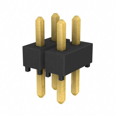TSW-102-05-G-D by Samtec Inc. - CONNECTOR HEADER VERT 4POS 2.54MM