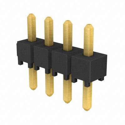 TSW-104-05-G-S by Samtec Inc. - CONNECTOR HEADER VERT 4POS 2.54MM