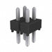 TSW-102-05-T-D by Samtec Inc. - CONNECTOR HEADER VERT 4POS 2.54MM