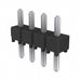 TSW-104-05-T-S by Samtec Inc. - CONNECTOR HEADER VERT 4POS 2.54MM