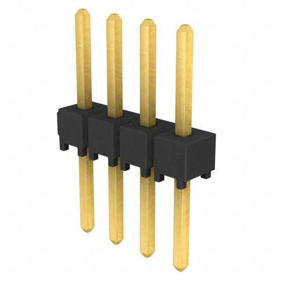 TSW-104-26-G-S by Samtec Inc. - CONNECTOR HEADER VERT 4POS 2.54MM