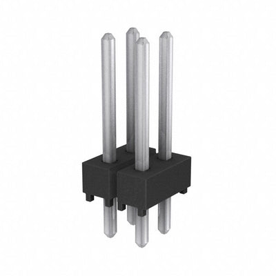 TSW-102-14-T-D by Samtec Inc. - CONNECTOR HEADER VERT 4POS 2.54MM