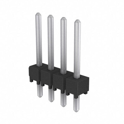 TSW-104-14-T-S by Samtec Inc. - CONNECTOR HEADER VERT 4POS 2.54MM