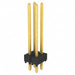 TSW-102-17-G-D by Samtec Inc. - CONNECTOR HEADER VERT 4POS 2.54MM