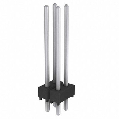 TSW-102-17-T-D by Samtec Inc. - CONNECTOR HEADER VERT 4POS 2.54MM