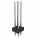 TSW-102-17-T-D by Samtec Inc. - CONNECTOR HEADER VERT 4POS 2.54MM