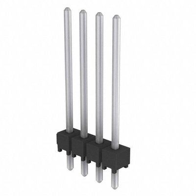 TSW-104-17-T-S by Samtec Inc. - CONNECTOR HEADER VERT 4POS 2.54MM