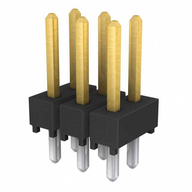 TSW-103-23-S-D by Samtec Inc. - CONNECTOR HEADER VERT 6POS 2.54MM