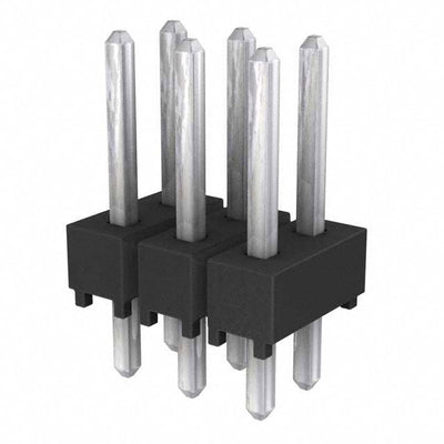 TSW-103-23-T-D by Samtec Inc. - CONNECTOR HEADER VERT 6POS 2.54MM