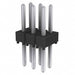 TSW-103-26-T-D by Samtec Inc. - CONNECTOR HEADER VERT 6POS 2.54MM