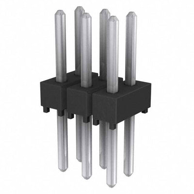 TSW-103-08-T-D by Samtec Inc. - CONNECTOR HEADER VERT 6POS 2.54MM
