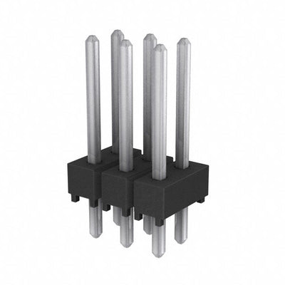 TSW-103-24-T-D by Samtec Inc. - CONNECTOR HEADER VERT 6POS 2.54MM