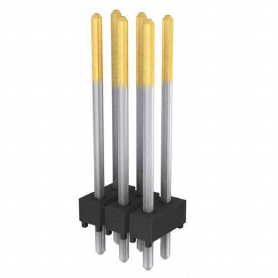 TSW-103-17-L-D by Samtec Inc. - CONNECTOR HEADER VERT 6POS 2.54MM
