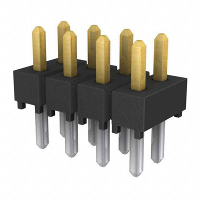TSW-104-06-L-D by Samtec Inc. - CONNECTOR HEADER VERT 8POS 2.54MM