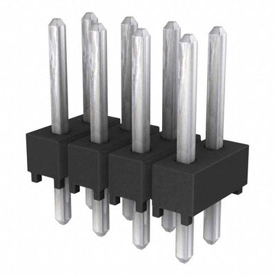 TSW-104-23-T-D by Samtec Inc. - CONNECTOR HEADER VERT 8POS 2.54MM