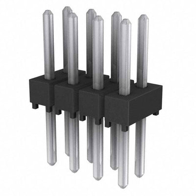 TSW-104-08-T-D by Samtec Inc. - CONNECTOR HEADER VERT 8POS 2.54MM
