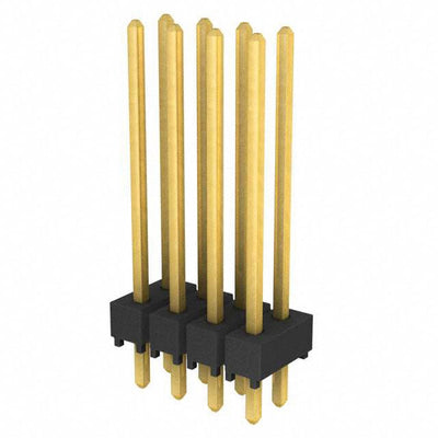 TSW-104-17-G-D by Samtec Inc. - CONNECTOR HEADER VERT 8POS 2.54MM