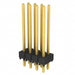 TSW-104-17-G-D by Samtec Inc. - CONNECTOR HEADER VERT 8POS 2.54MM