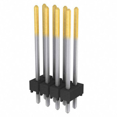 TSW-104-17-S-D by Samtec Inc. - CONNECTOR HEADER VERT 8POS 2.54MM