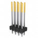 TSW-104-17-S-D by Samtec Inc. - CONNECTOR HEADER VERT 8POS 2.54MM