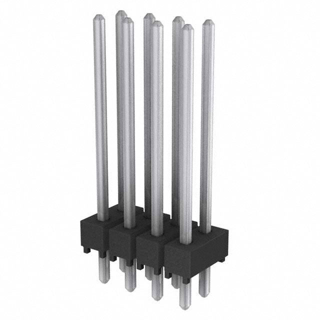 TSW-104-17-T-D by Samtec Inc. - CONNECTOR HEADER VERT 8POS 2.54MM