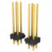 TSW-110-17-G-D by Samtec Inc. - CONNECTOR HEADER VERT 20POS 2.54MM