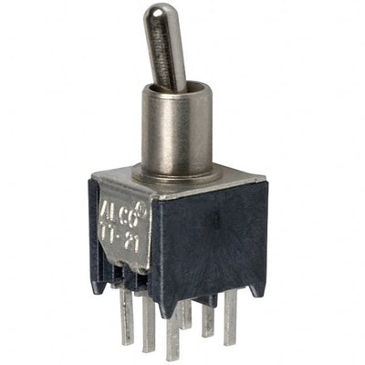 TT21NGPC1 by TE Connectivity ALCOSWITCH Switches - SWITCH TOGGLE DPDT 0.4VA 20V