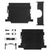 TT50GOLD by NorComp Inc. - CONNECTOR BACKSHELL 50POS GRAY