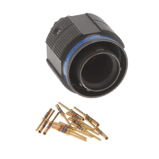 TV06RW-11-35P by Amphenol Aerospace Operations - CONNECTOR PLUG MALE 13POS GOLD CRIMP