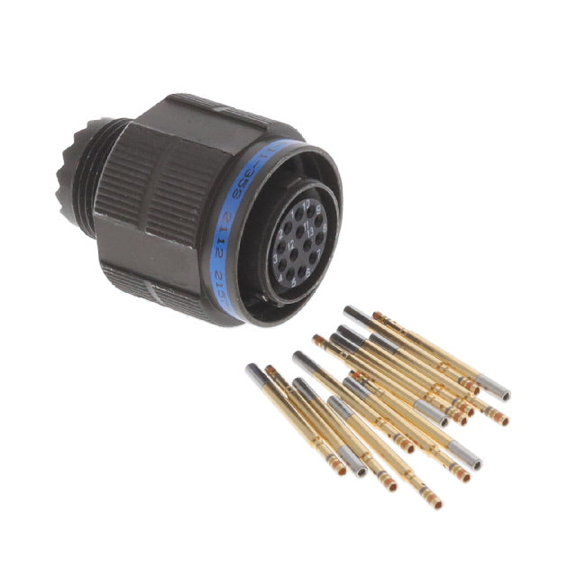 TV06RW-11-35S by Amphenol Aerospace Operations - CONNECTOR PLUG FMALE 13POS GOLD CRIMP