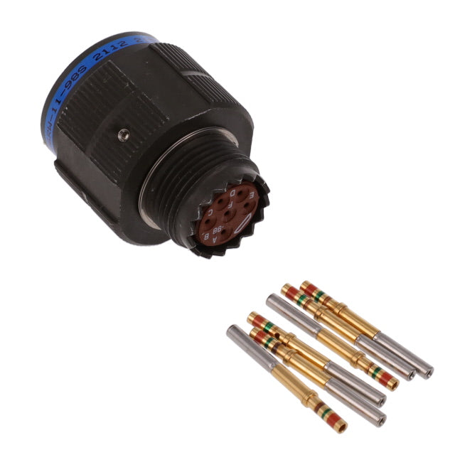 TV06RW-11-98S by Amphenol Aerospace Operations - CONNECTOR PLUG FMALE 6POS GOLD CRIMP