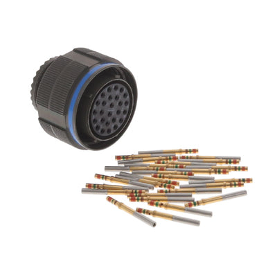 TV06RW-17-26S by Amphenol Aerospace Operations - CONNECTOR PLUG FMALE 26POS GOLD CRIMP