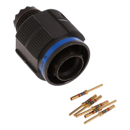TV06RW-9-35P by Amphenol Aerospace Operations - CONNECTOR PLUG MALE 6POS GOLD CRIMP