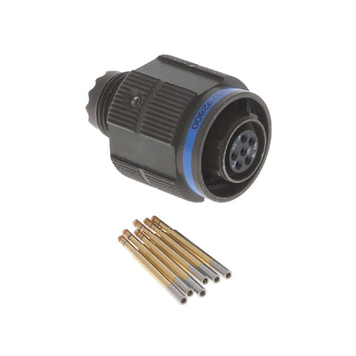 TV06RW-9-35S by Amphenol Aerospace Operations - CONNECTOR PLUG FMALE 6POS GOLD CRIMP
