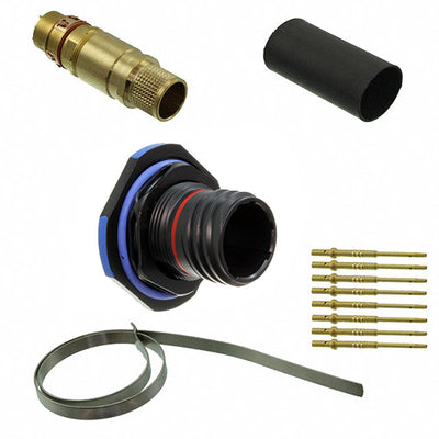 TV07UCOMCZN11S by Amphenol Socapex - CONNECTOR RECPT FMALE 8POS GOLD CRIMP