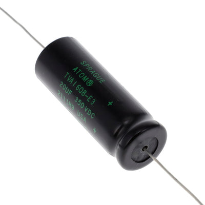 TVA1608-E3 by Vishay Sprague - ALUMIN CAP 20UF 350V AXIAL