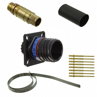 TVP00UCOMCZN11S by Amphenol Socapex - CONNECTOR RECPT FMALE 8POS GOLD CRIMP