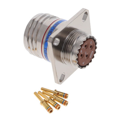 91-569764-19P by Amphenol Aerospace Operations - TVPS00RF-15-19P W/ PC CONT