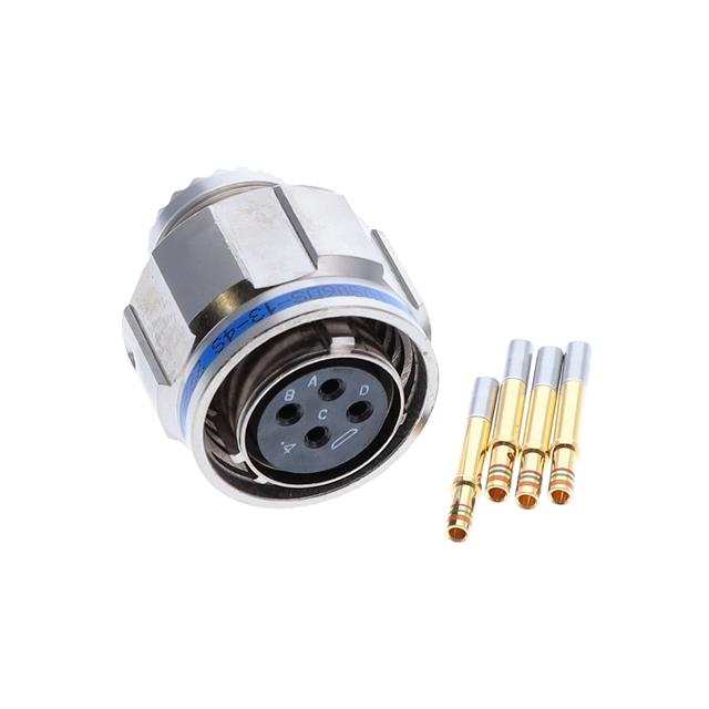 TVS06DS-13-4S by Amphenol Aerospace Operations - STRAIGHT PLUG, AP-93 FINISH, SIZ