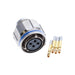 TVS06DS-13-4S by Amphenol Aerospace Operations - STRAIGHT PLUG, AP-93 FINISH, SIZ