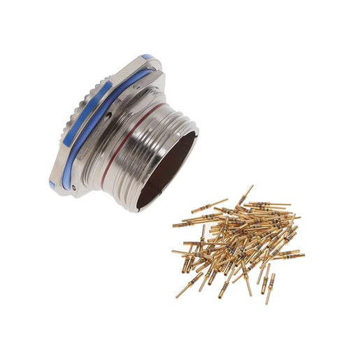 TVS07DS-21-35P by Amphenol Aerospace Operations - JAM NUT RECEPTACLE, AP-93 FINISH