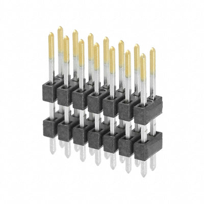 TW-07-05-L-D-250-100 by Samtec Inc. - CONNECTOR HEADER DUAL 2MM 14POS GOLD