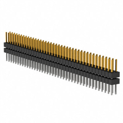 TW-40-03-S-D-180-160 by Samtec Inc. - CONNECTOR HDR 80POS 0.079 STACK T/H