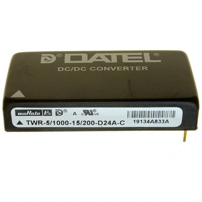 TWR-5/1000-15/200-D24A-C by Murata Power Solutions Inc. - DC DC CONVERTER 5V +/-15V 11W